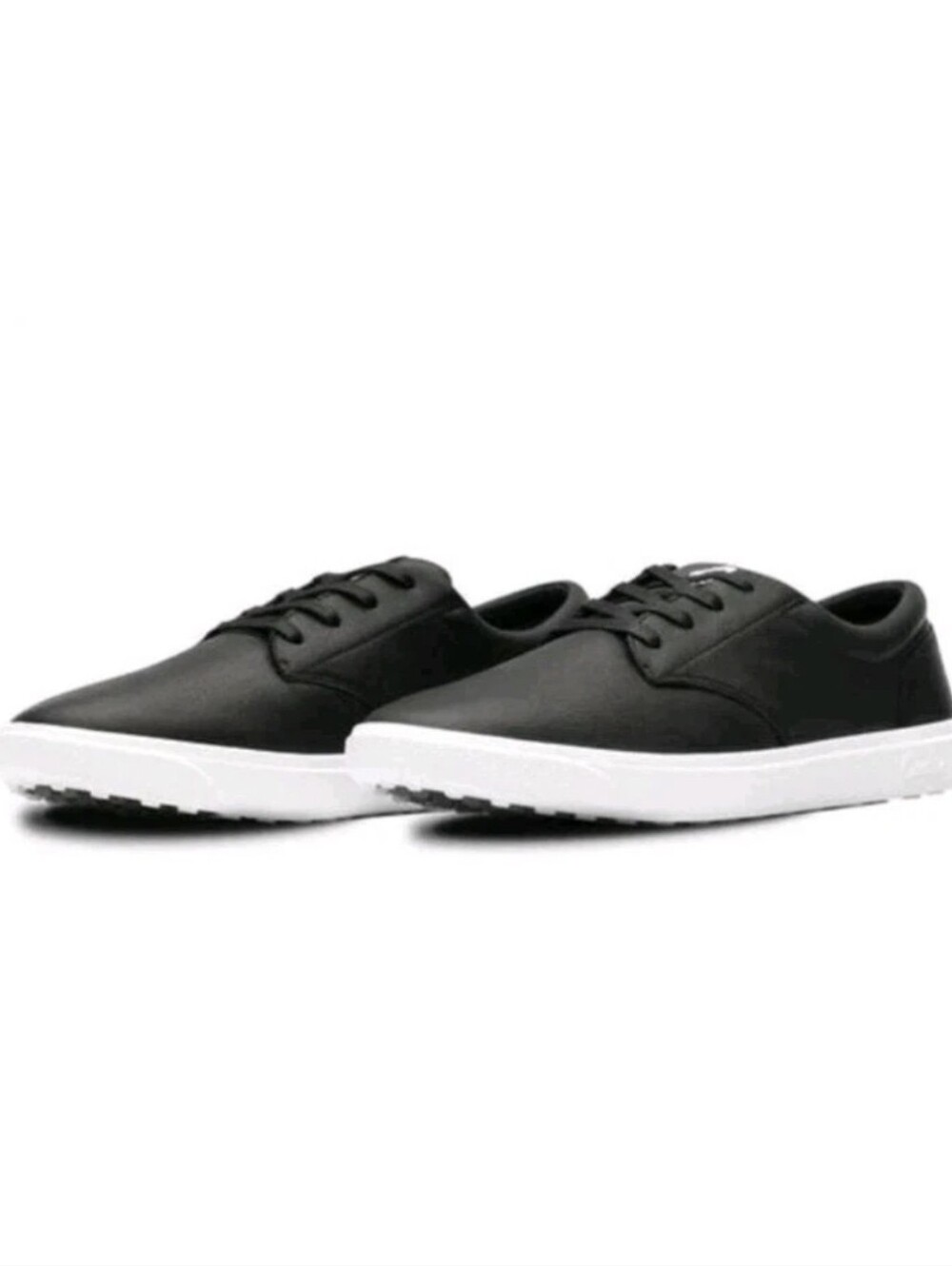 Travis Mathew Cuater The Wildcard Golf Shoes Black Leather Spikeless Men's Sz 11